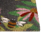 Doormat INIGOK Multicolour 50 x 80 cm Text Bee Coir_1051041