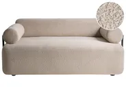 Sofa 2 Seater ELVA Boucle Beige_1035613