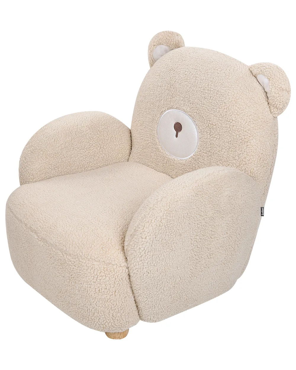 Barnfåtölj Nallebjörn BOO Bouclé Beige_886964