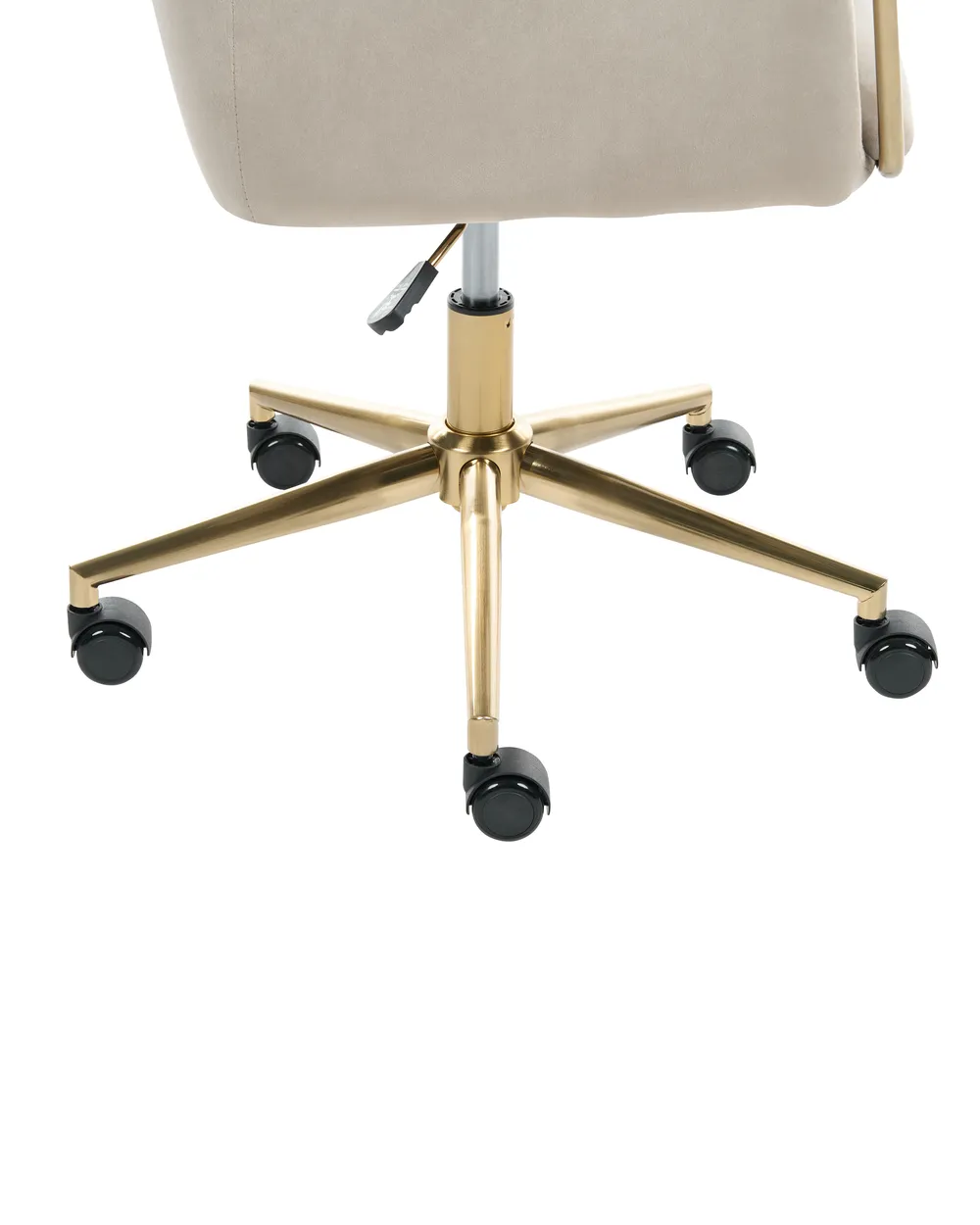 Skrivbordsstol ALTONA Sammet Beige_1131979