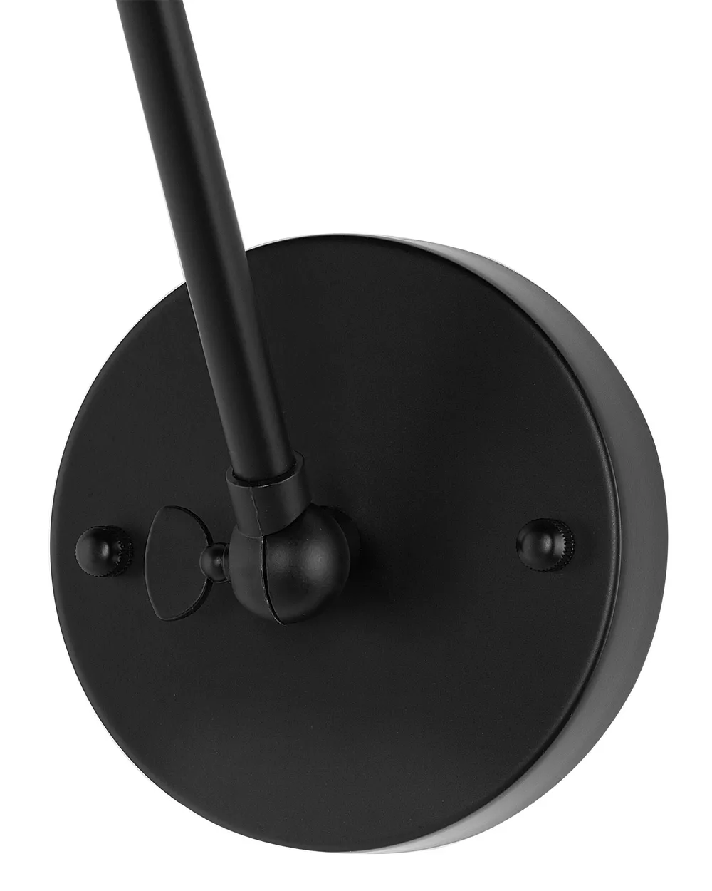 Set of 2 Wall Lamps NARVA Adjustable Metal Black_768297