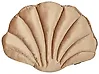 Throw Cushion CONSOLIDA 47 x 35 cm Velvet Dark Beige Solid