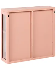 Seinäkaappi HARLYN 60 cm Metalli Persikka_1160902
