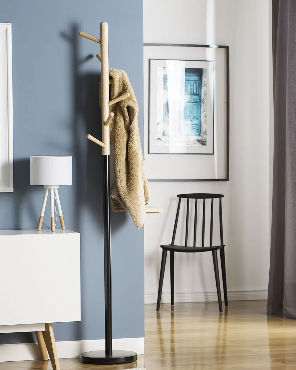 Coat Stand AUBUM Black
