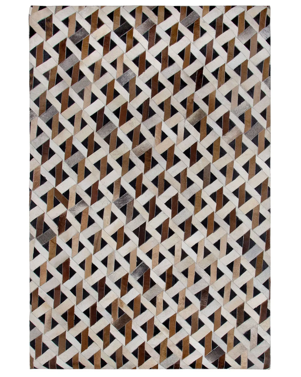 Rug TUGLU Brown 140 x 200 cm Leather_851067