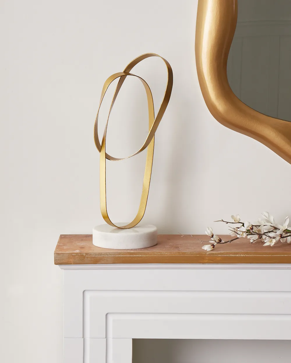 Figurine MILTON Metal Gold