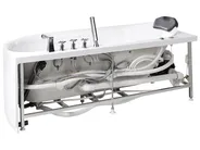 Massagebadkar SAYULA 1700 x 800 mm Vit Högervänd_1029492