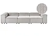 Modulsoffa 3-sits ARDAL Manchester Taupe