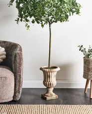Plant Pot LARISA 28 cm Beige_979951