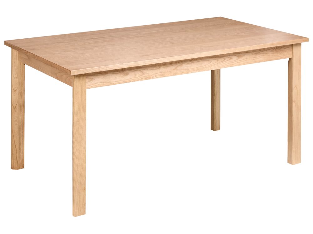 Matbord GISELA Ljus ekfanér 160 cm 90 cm