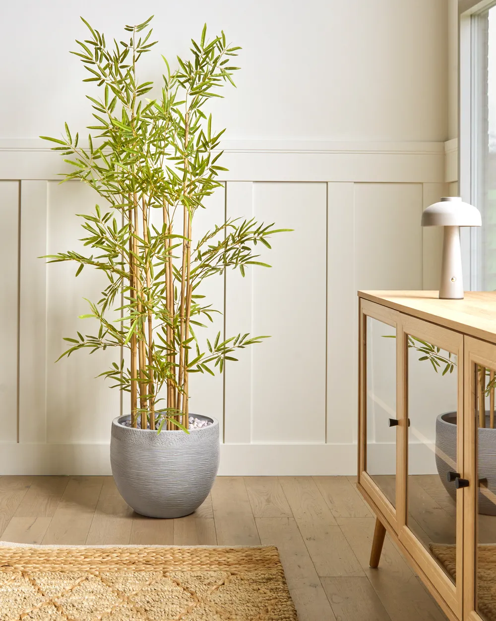 Plant Pot ZAKROS 38 cm Grey