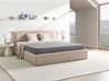 Ottoman Bed MONTLAUR Boucle Beige 180 x 200 cm (EU Super King)