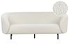 Sofa 3 Seater LOEN Boucle White