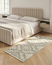 Matta URLA Beige 80 x 150 cm Ull_1183548