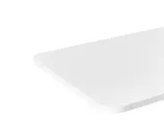 Manuellt justerbart laptopstativ SCHOLA 70 cm 40 cm Vit_1015031