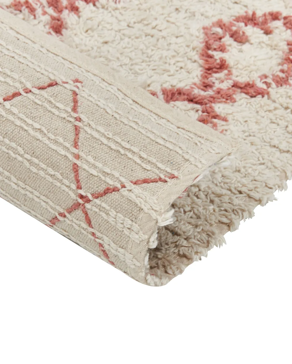Matto BUXAR Beige 80 x 150 cm Puuvilla_839311