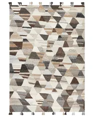 Rug ARGAVAND Beige 200 x 300 cm Kilim Wool_858231