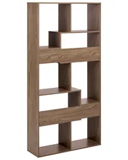 6 Tier Bookcase CHATEH 180 cm Brown_1072343
