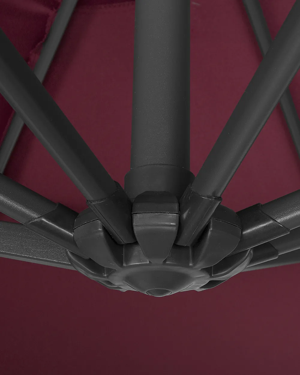 Cantilever Parasol 250 cm MONZA Burgundy_699842