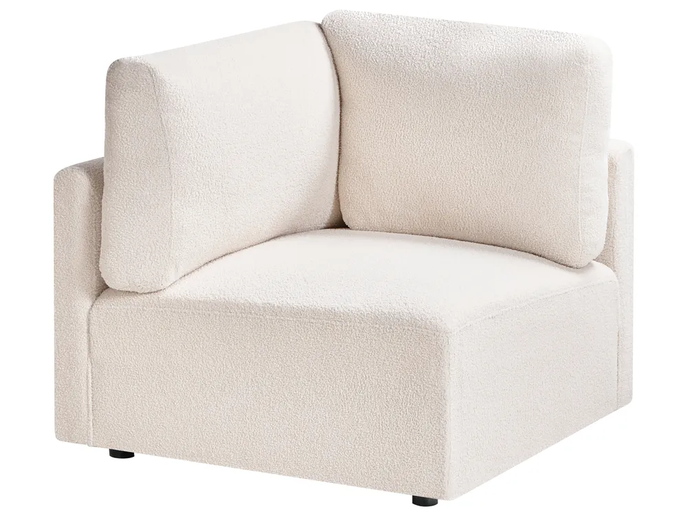 Hörnmodul MESNALI Bouclé Off-White_1046486
