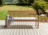 Bench Seat Pad Cushion VIVARA 152 x 54 cm Off-White