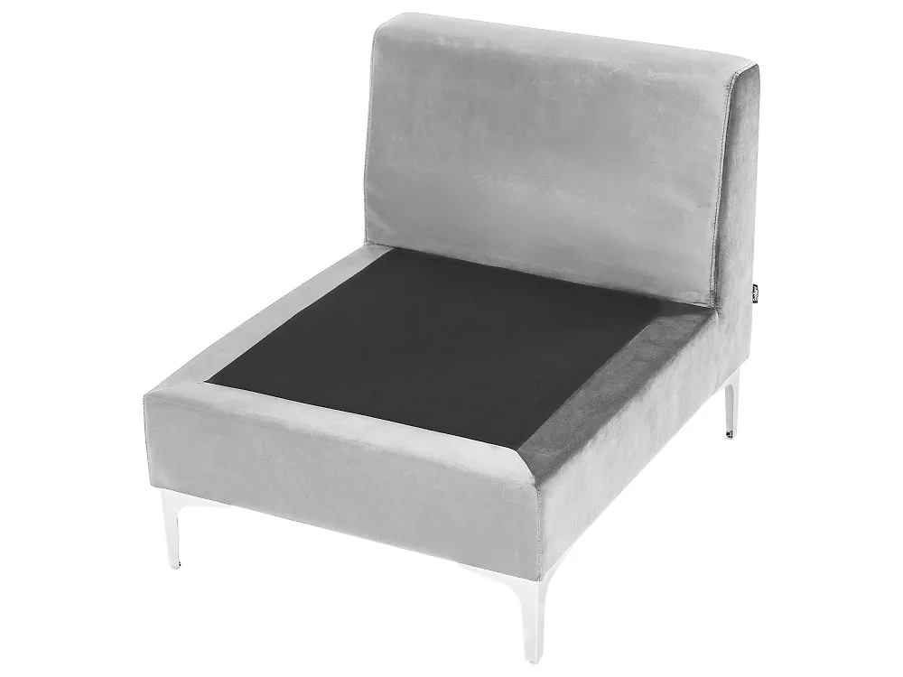 1-Seat Section EVJA Velvet Grey_1185387