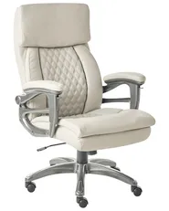 Executive Chair GALLANT Faux Leather Beige_990352