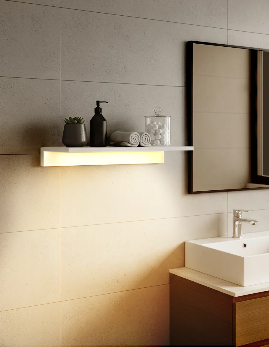 Wall Lamp FERREIRA Metal White