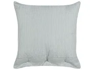 Set of 2 Decorative Cushions SEBRINE 45 x 45 cm Mint Green Striped_902094