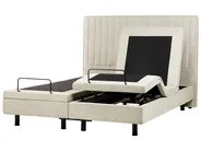 Justerbar säng  DUKE II 160 x 200 cm Beige_989023
