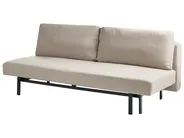 Sofa Bed 3 Seater ROYKKA Fabric Beige_1071611