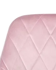 Desk Chair LELORIA Velvet Pastel Pink_1062837