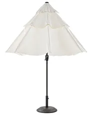 Aurinkovarjo 285 cm BIBIONE Vaaleanbeige_829361