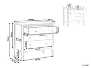 3 Drawer Chest NUNDLE White_1100114