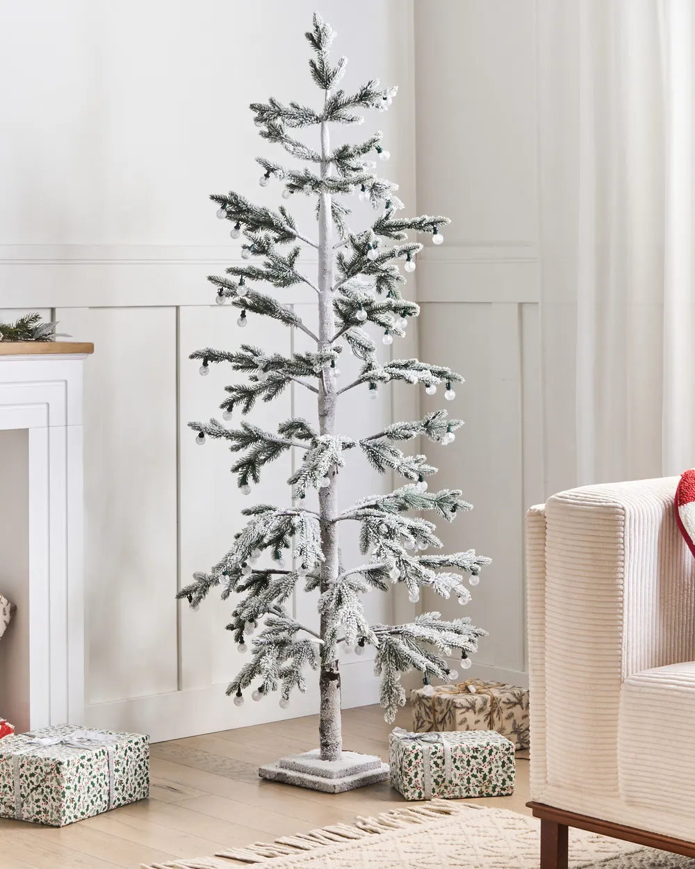 Ulkokoriste LED-valo TORSA 180 cm Puu Vihreä_1015403