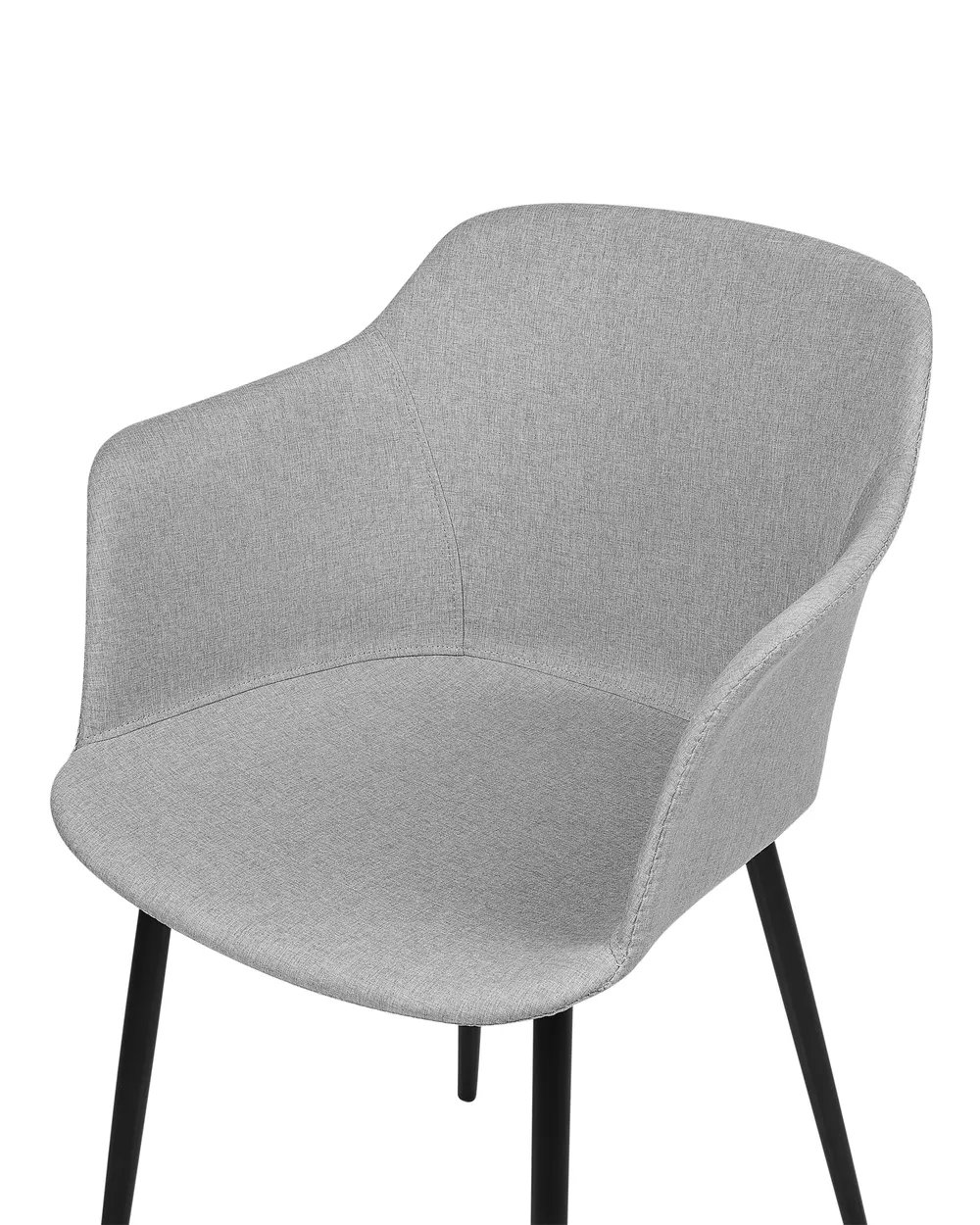 Set of 2 Dining Chairs ELIM Light Grey_883592
