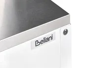 Outdoor Kitchen Cabinet with Sink MAENZA White Metal_1044999
