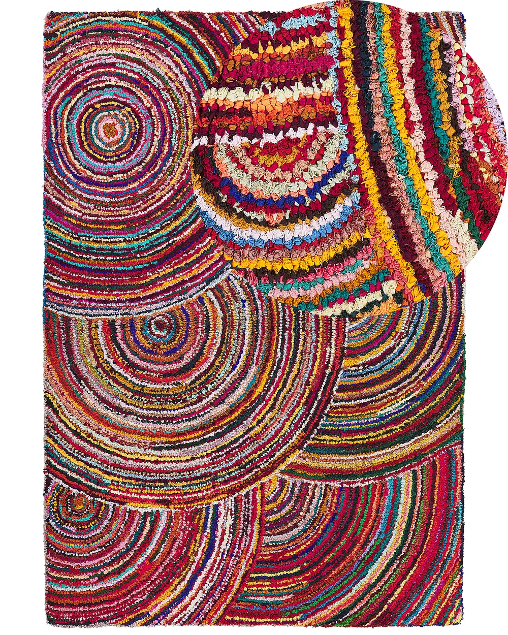 Rug KOZAN Multicolour 160 x 230 cm Cotton