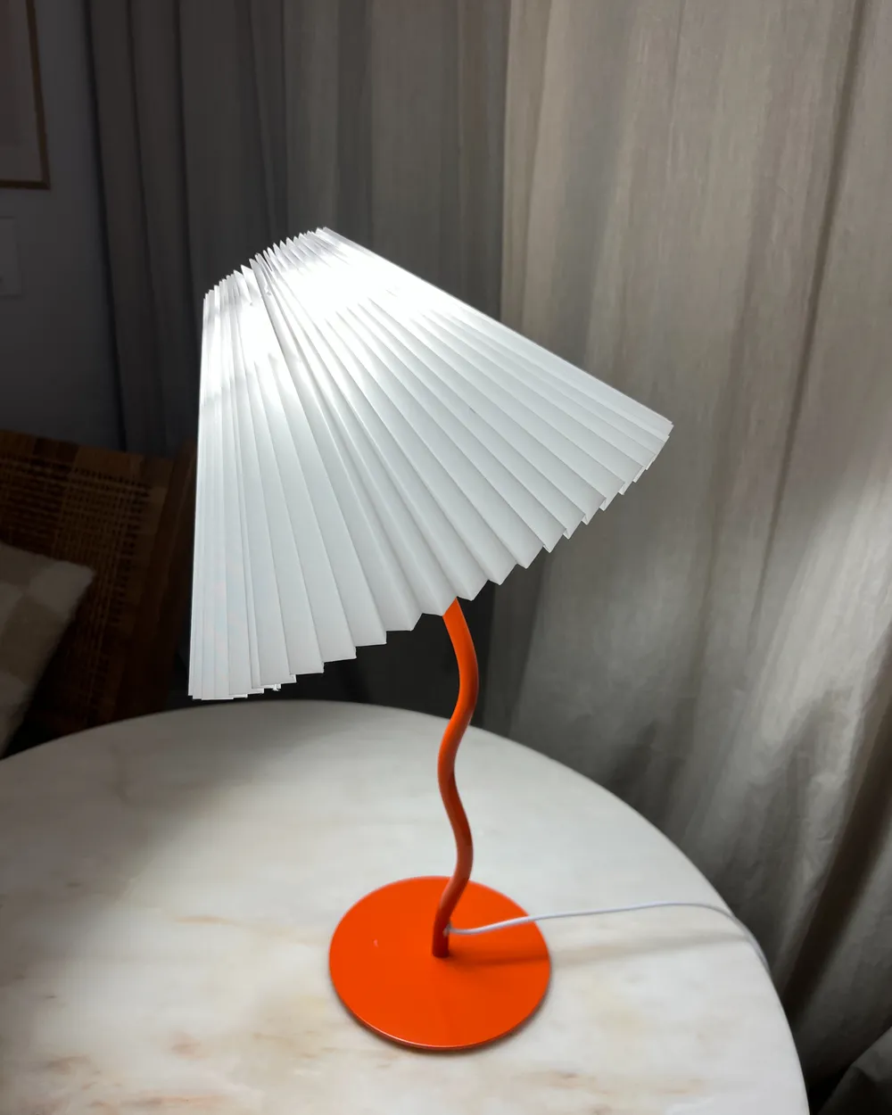 Table Lamp ALWERO Metal Orange_1018120