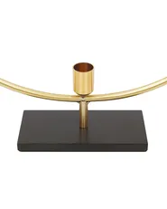 Candle Holder SERAM 45 cm Metal Gold_776577