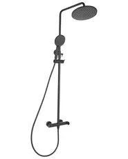 Mixer Shower Set with Rainshower CATAMARCA Black_1000222