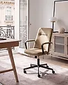 Toimistotuoli CAROGA Sametti Beige