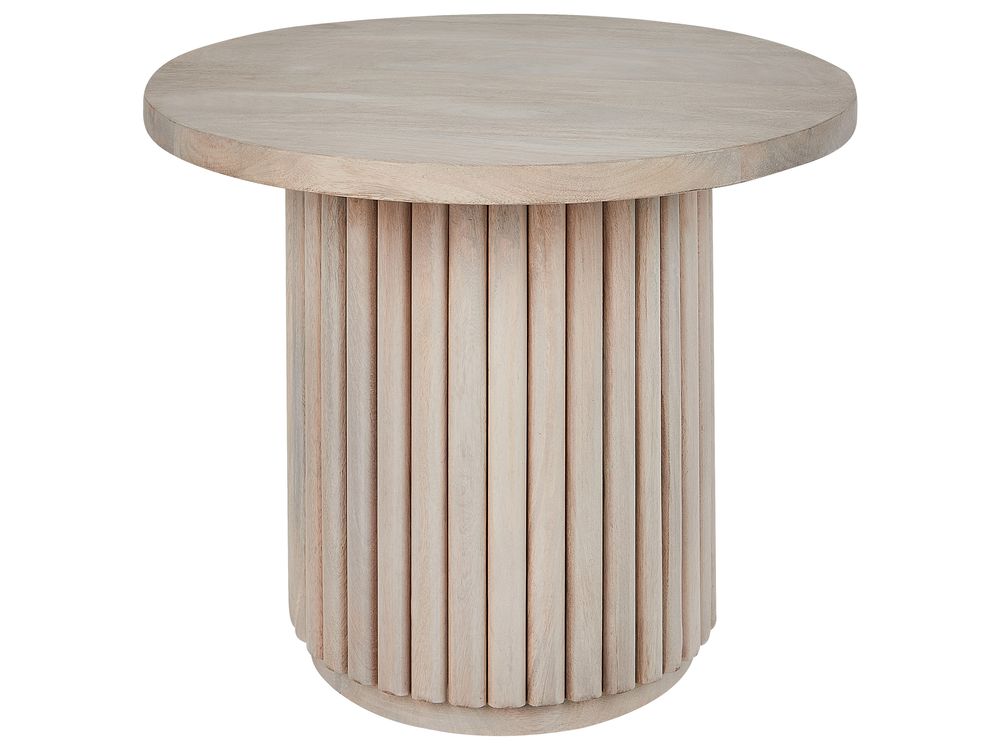Coffee Table LEMONT Mango Wood Light Brown