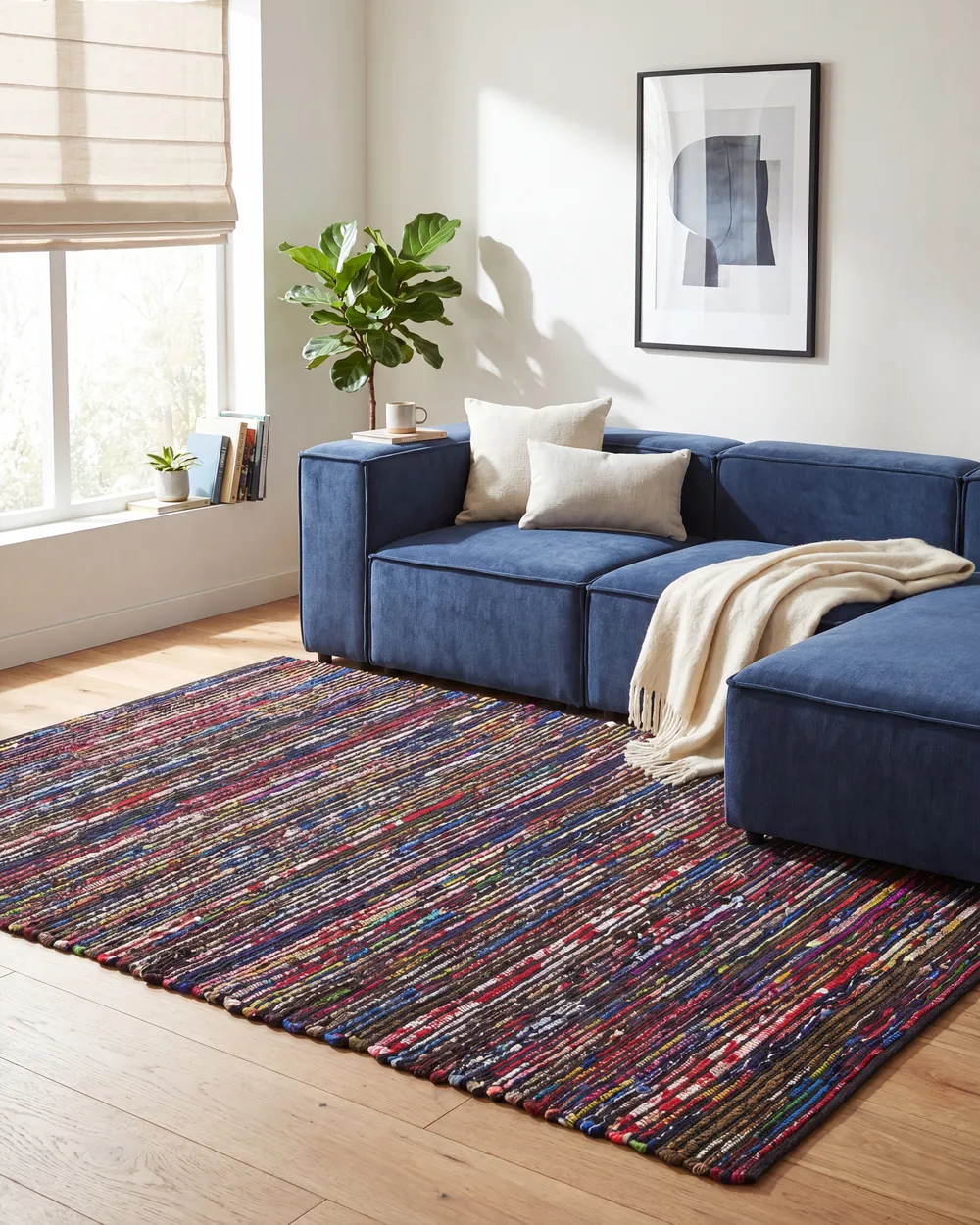 Rug BARTIN Black 160 x 230 cm_1080793