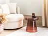 Side Table CALDERA Glass Red