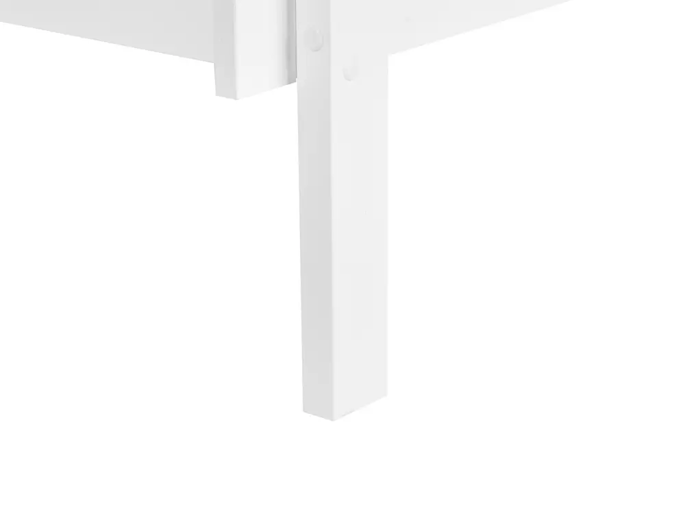 Bunk Bed Pine Wood ALBON 90 x 200 cm (EU Single) White_698879