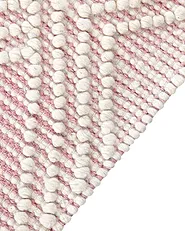 Rug ADANA Pink 200 x 300 cm Wool_856173