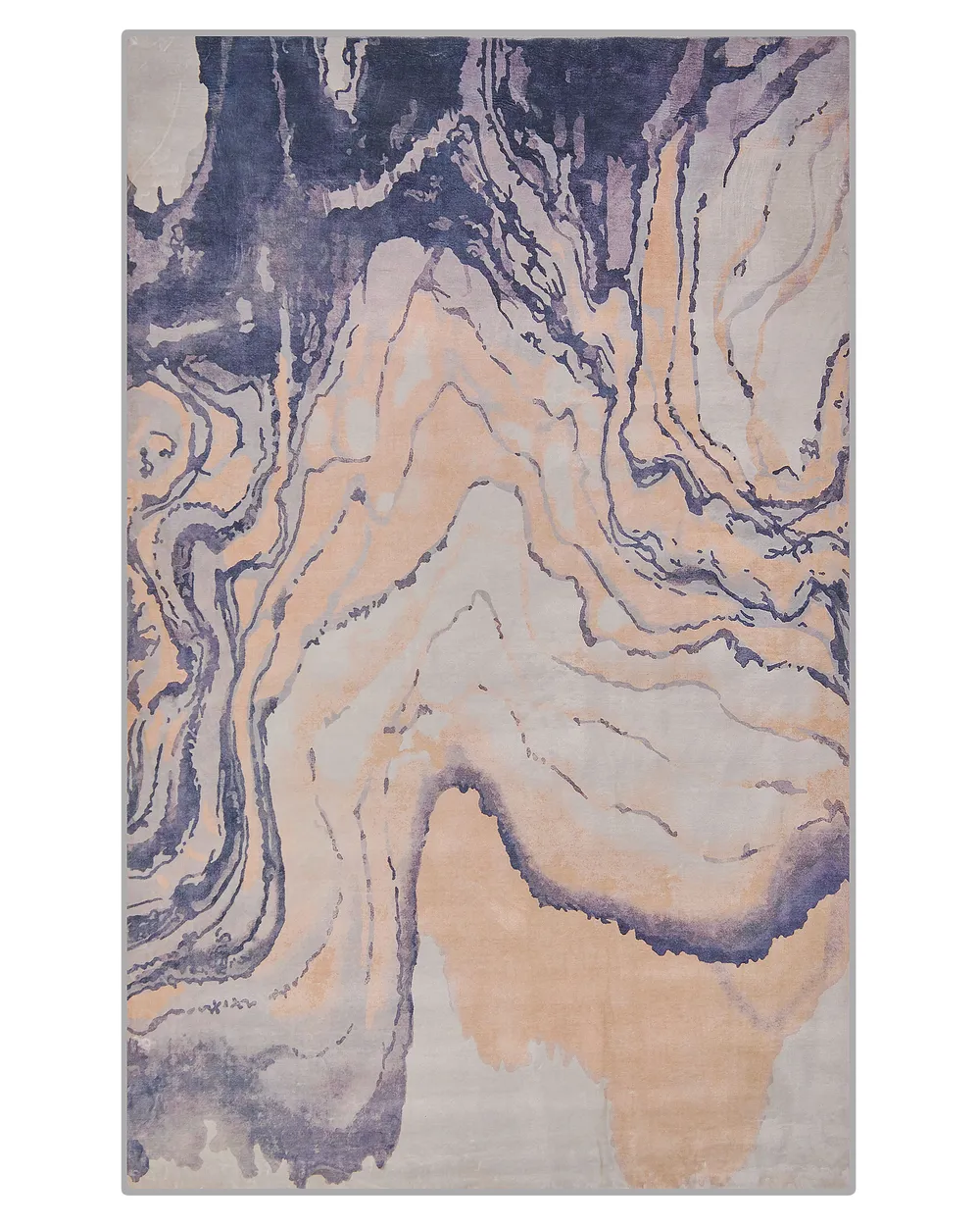 Rug GEBZE Blue 140 x 200 cm