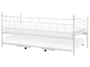 Daybed Metal LOUANNEC 90 x 200 cm (EU Single) Extendable Beige_1118324