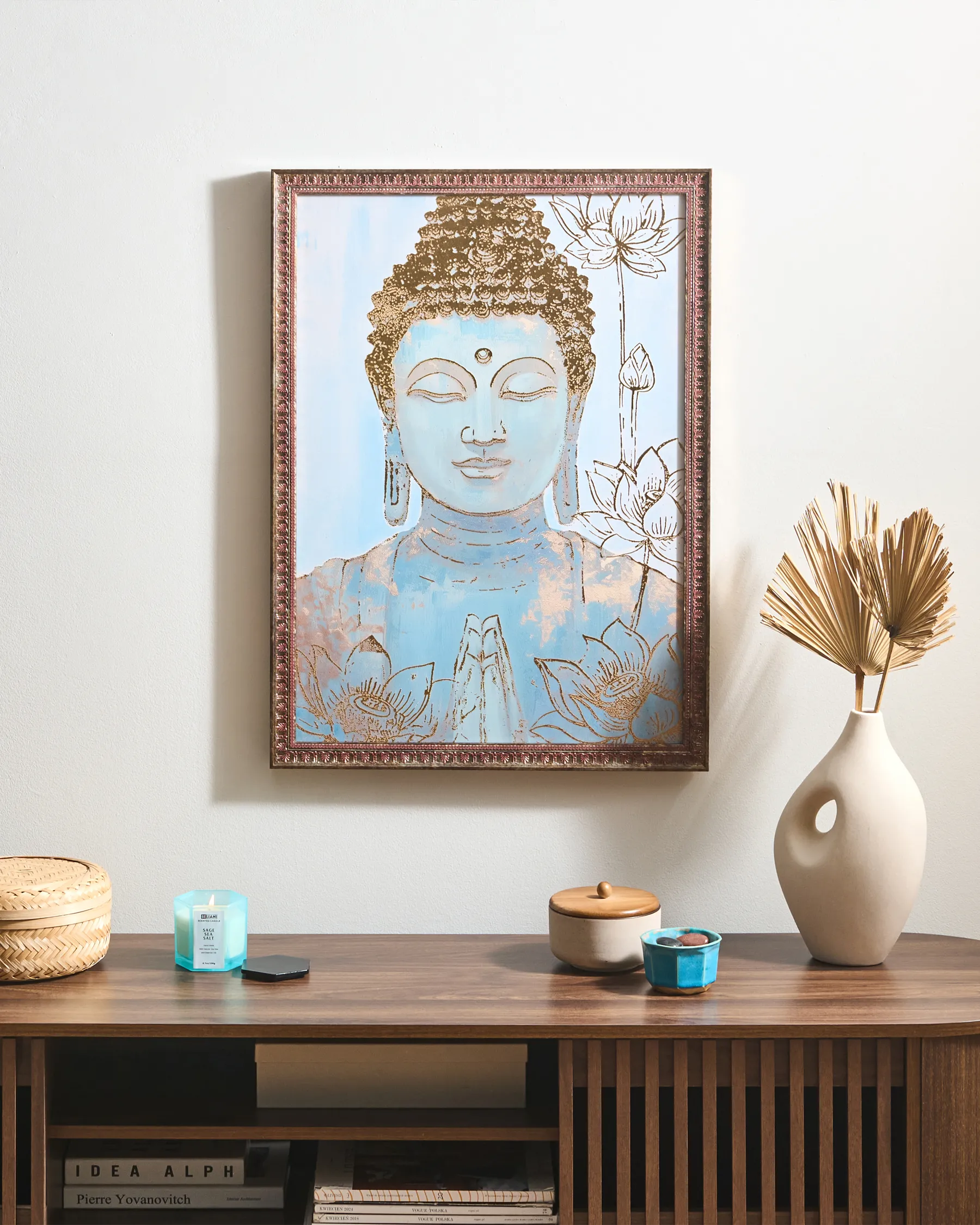Canvas MOVILLE Abstract Motif Gold_1071535